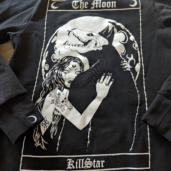 Killstar Wolf Moon Pullover Sweater 💫 HOST PICK - Picture 7 of 8